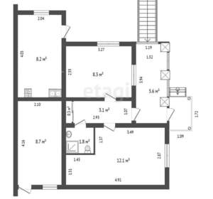 Дом 85м², 2-этажный, участок 4 сот.