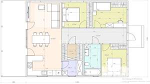 Дом 100м², 1-этажный, участок 4 сот.