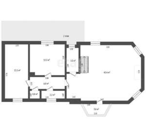 Дом 266м², 3-этажный, участок 4 сот.