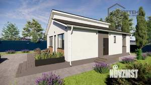 Дом 90м², 1-этажный, участок 4 сот.