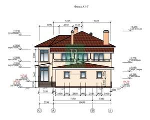 Дом 500м², 2-этажный, участок 9 сот.