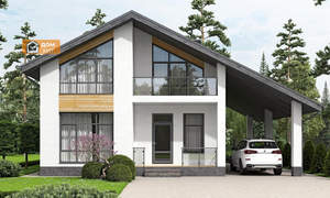 Дом 100м², 2-этажный, участок 5 сот.