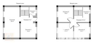 Дом 135м², 2-этажный, участок 5 сот.