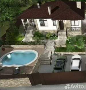 Дом 122м², 1-этажный, участок 6 сот.