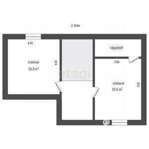 Дом 110м², 2-этажный, участок 7 сот.