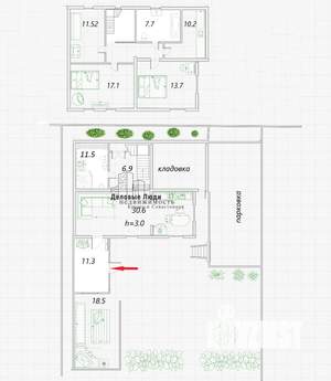 Дом 147м², 2-этажный, участок 6 сот.