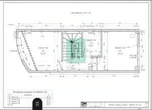 Дом 94м², 2-этажный, участок 2 сот.
