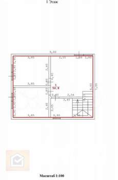 Дом 120м², 2-этажный, участок 4 сот.
