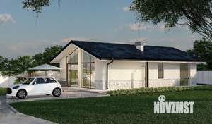 Дом 110м², 1-этажный, участок 4 сот.