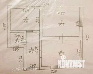 Дом 49м², 1-этажный, участок 7 сот.