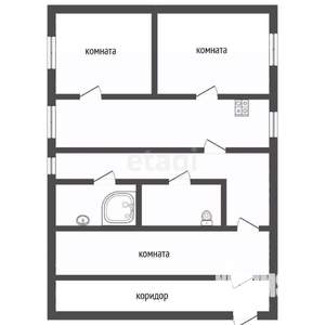 Дом 55м², 1-этажный, участок 4 сот.