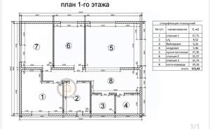 Дом 116м², 1-этажный, участок 4 сот.