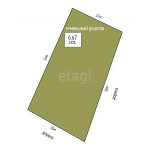 Дом 448м², 3-этажный, участок 7 сот.