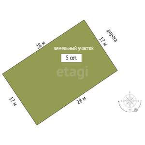 Дом 85м², 2-этажный, участок 5 сот.