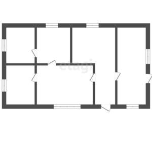 Дом 77м², 1-этажный, участок 4 сот.