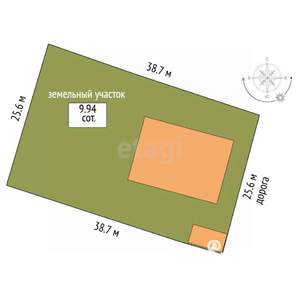 Дом 300м², 2-этажный, участок 10 сот.