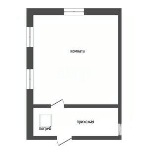 Дом 22м², 1-этажный, участок 5 сот.