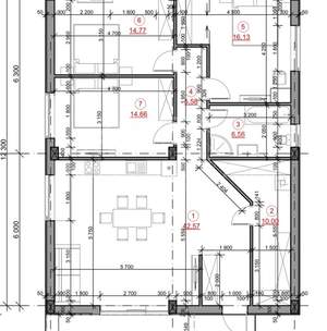 Дом 120м², 1-этажный, участок 5 сот.
