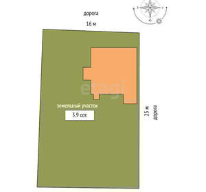 Дом 85м², 2-этажный, участок 4 сот.