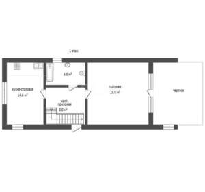 Дом 150м², 2-этажный, участок 442 сот.