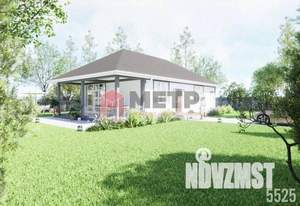 Дом 90м², 1-этажный, участок 4 сот.