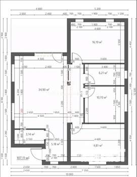 Дом 125м², 1-этажный, участок 4 сот.