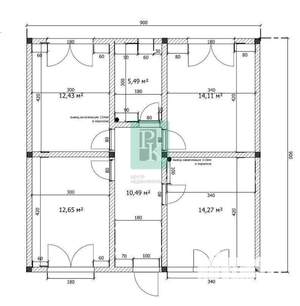 Дом 84м², 1-этажный, участок 4 сот.