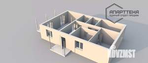 Дом 103м², 1-этажный, участок 4 сот.