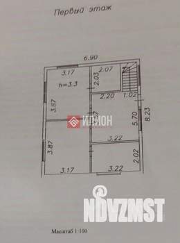 Дом 104м², 2-этажный, участок 4 сот.