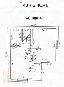 Дом 63м², 2-этажный, участок 4 сот.