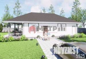 Дом 90м², 1-этажный, участок 4 сот.