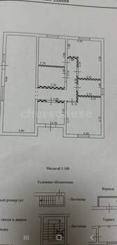 Дом 115м², 1-этажный, участок 5 сот.