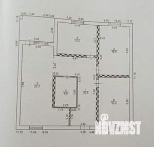 Дом 115м², 1-этажный, участок 5 сот.