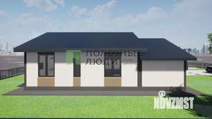 Дом 113м², 1-этажный, участок 4 сот.