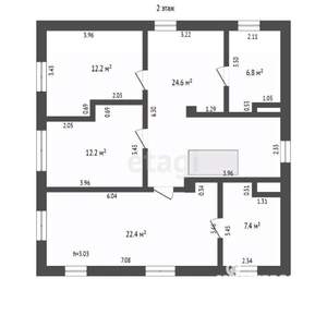 Дом 175м², 2-этажный, участок 4 сот.