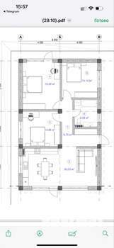 Дом 110м², 1-этажный, участок 4 сот.