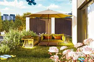 Таунхаус 110м², 2-этажный, участок 2 сот.