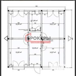 Дом 74м², 1-этажный, участок 4 сот.