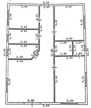 Дом 98м², 1-этажный, участок 4 сот.