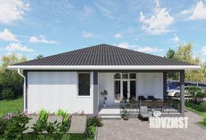 Дом 136м², 1-этажный, участок 4 сот.