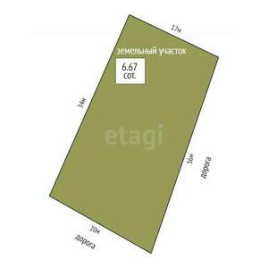 Дом 448м², 3-этажный, участок 7 сот.