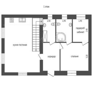 Дом 122м², 2-этажный, участок 8 сот.