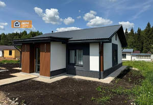 Дом 80м², 1-этажный, участок 4 сот.