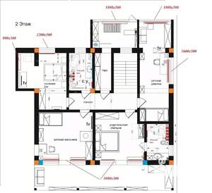Дом 338м², 2-этажный, участок 6 сот.