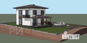 Дом 138м², 2-этажный, участок 6 сот.