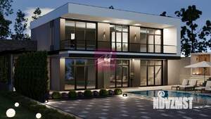 Коттедж 221м², 2-этажный, участок 5 сот.