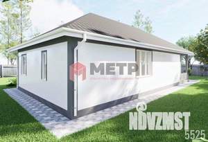 Дом 90м², 1-этажный, участок 4 сот.