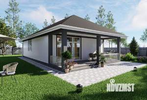 Дом 135м², 1-этажный, участок 5 сот.