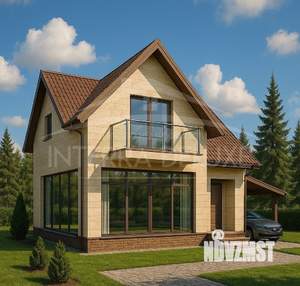 Дом 216м², 2-этажный, участок 4 сот.