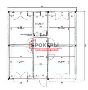 Дача 74м², 1-этажный, участок 5 сот.
